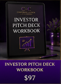 Investor Pitch Deck Workbook