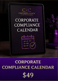 Corporate Compliance Calendar