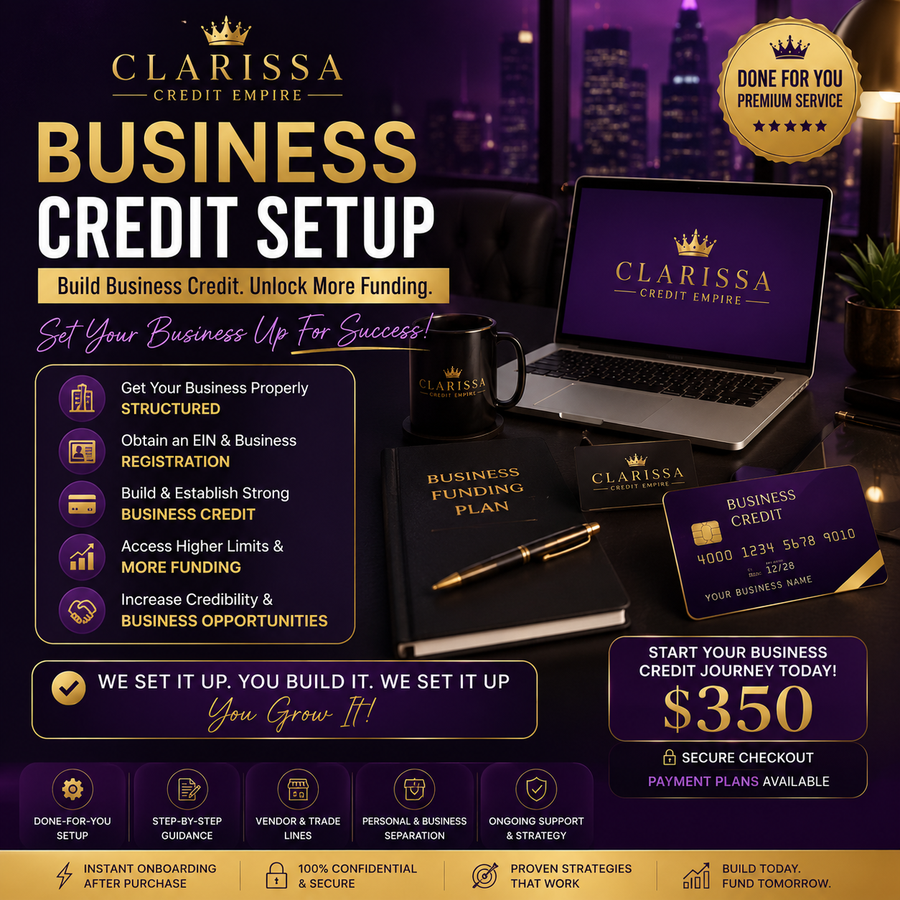 Business Credit Setup – Build Your Business Credit Profile