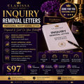 Inquiry Removal Letters – Remove Hard Inquiries Fast