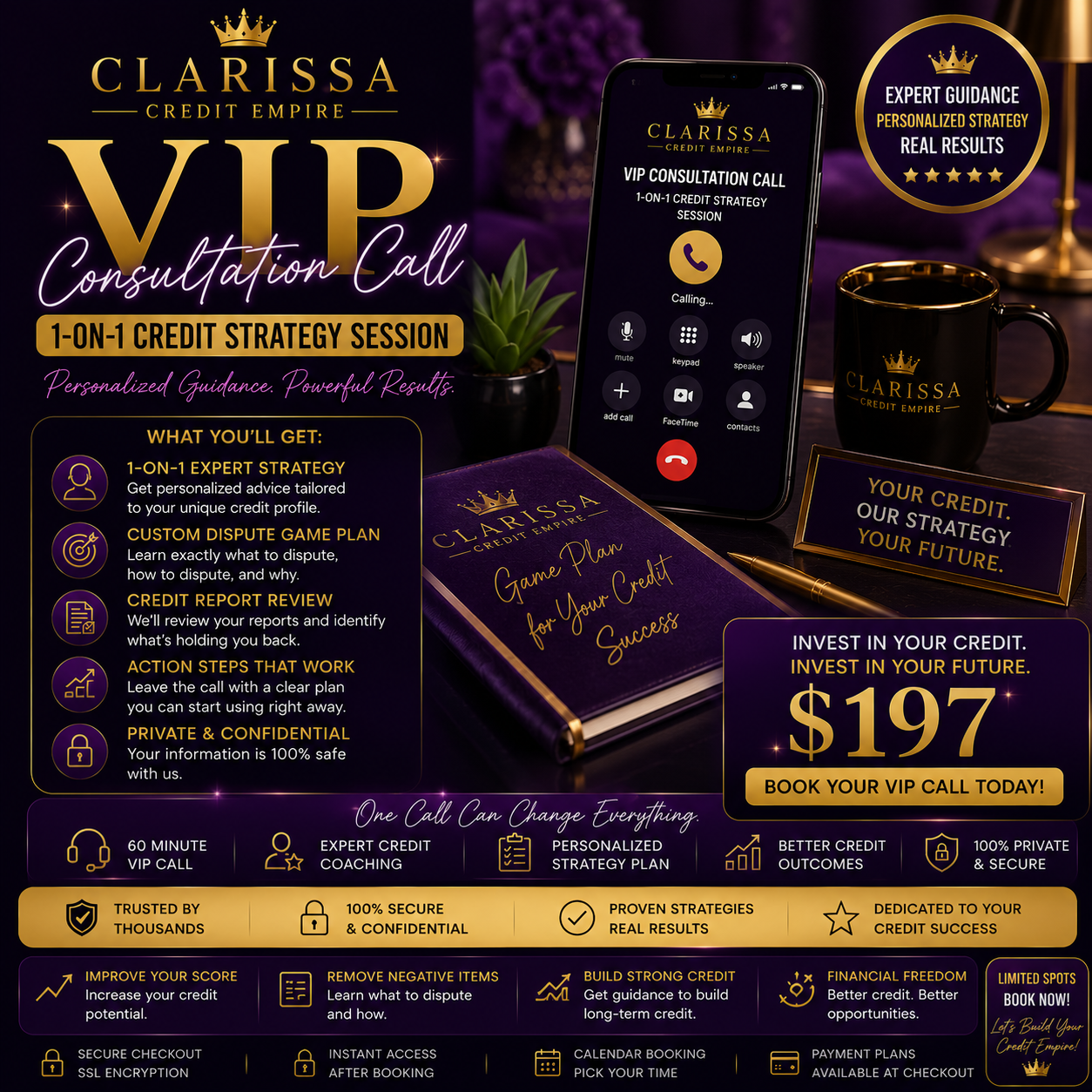 VIP Consultation Call – 1-on-1 Credit Strategy Session